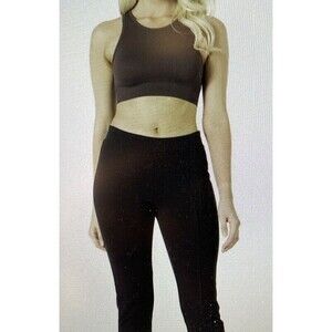 NWT Vertigo Paris Women’s Seamed Ponte Legging High Rise Black Skinny Size Small
